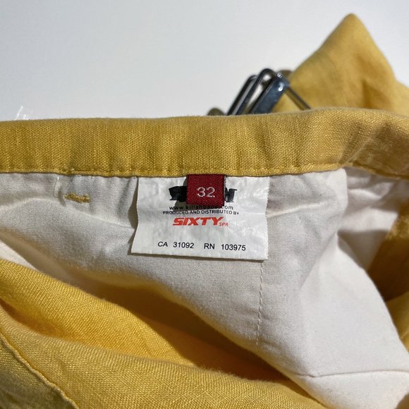 Killah | YELLOW LINEN PANTS - Picture 6 of 6